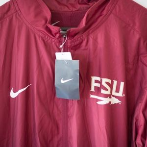 nike team fb woven jacket